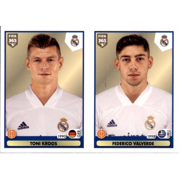 Sticker 125 - Toni Kroos - Federico Valverde