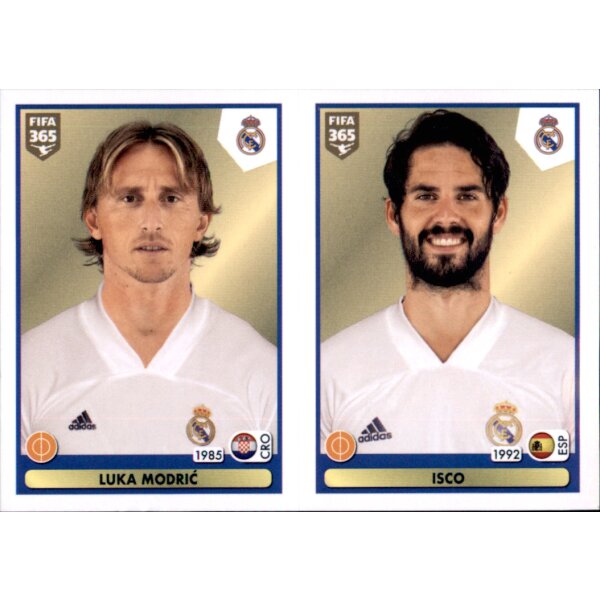 Sticker 129 - Luka Modric - Isco