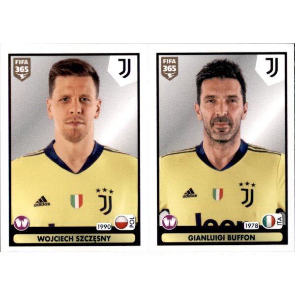 Sticker 232 - Wojciech Szczesny - Gianluigi Buffon