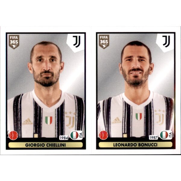 Sticker 233 - Giorgio Chiellini - Leonardo Bonucci