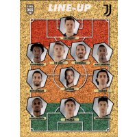 Sticker 239 - Juventus Turin - line-up