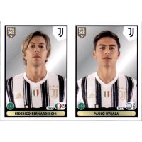 Sticker 243 - Federico Bernardeschi - Paulo Dybala