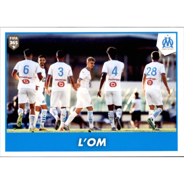 Sticker 285 - Olympique Marseille - LOM