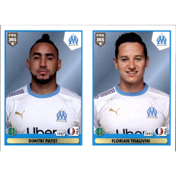 Sticker 291 - Dimitri Payet - Florian Thauvin