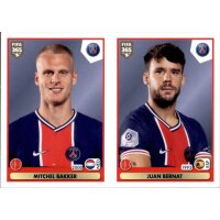 Sticker 299 - Mitchel Bakker - Juan Bernat