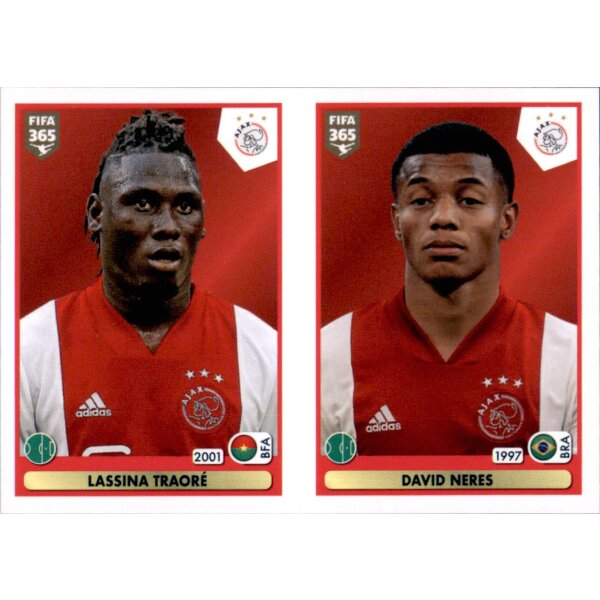 Sticker 321 - Lassina Traore - David Neres