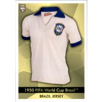 Sticker 413 - 1950 FIFA World Cup Brazil Brazil Jersey