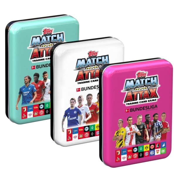 Topps Match Attax 2020/21 - Alle 3 Mini Tin Motive