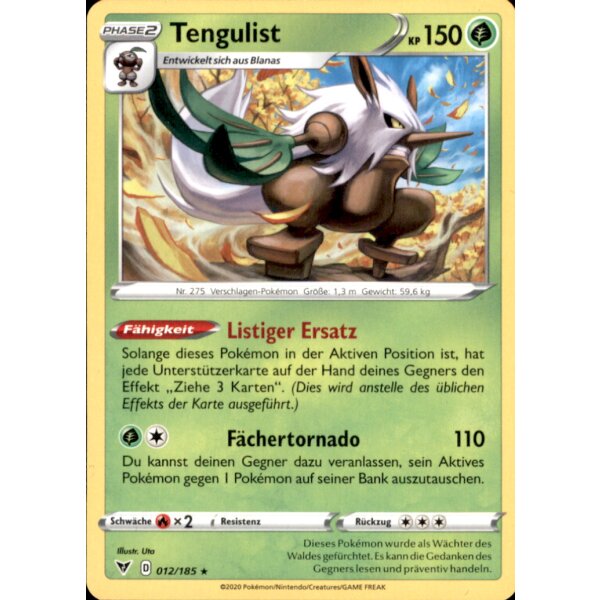 12/185 - Tengulist - Rare