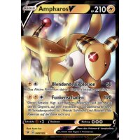 49/185 - Ampharos V - Holofoil Rare