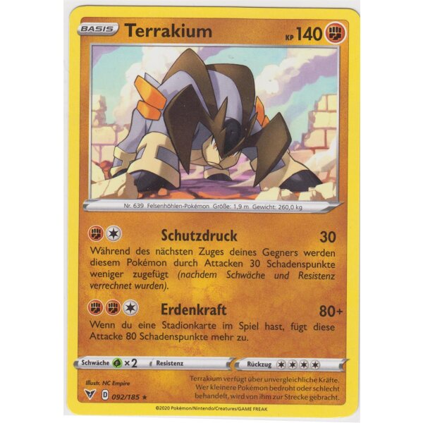 92/185 - Terrakium - Rare