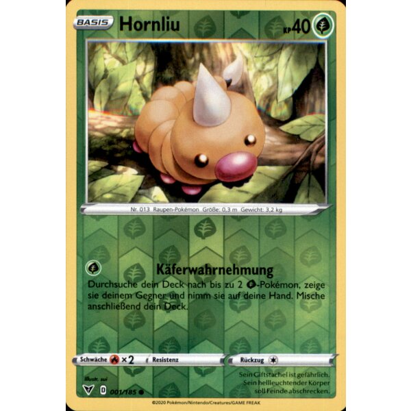 001/185 - Hornliu - Reverse Holo