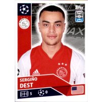 Sticker AJA4 - Sergino Dest - Ajax Amsterdam