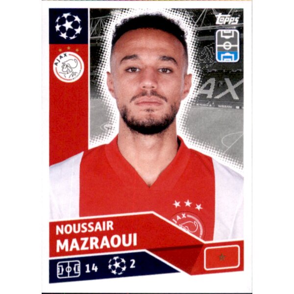 Sticker AJA5 - Noussair Mazraoui - Ajax Amsterdam