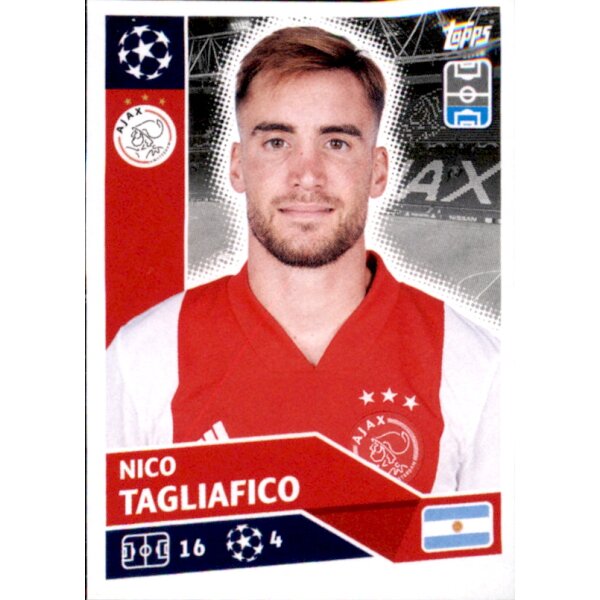 Sticker AJA7 - Nico Tagliafico - Ajax Amsterdam