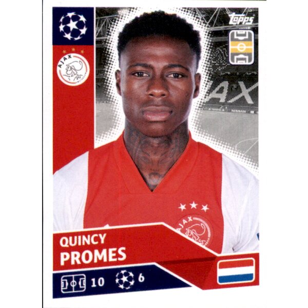 Sticker AJA15 - Quincy Promes - Ajax Amsterdam