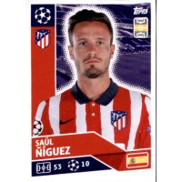 Sticker ATM12 - Saul Niguez - Atletico Madrid