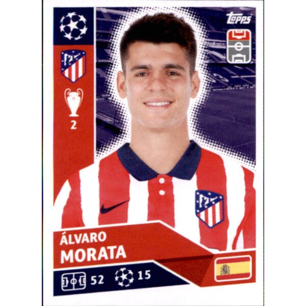 Sticker ATM17 - Alvaro Morata - Atletico Madrid
