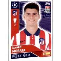 Sticker ATM17 - Alvaro Morata - Atletico Madrid