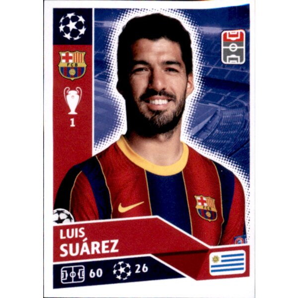 Sticker BAR17 - Luis Suarez - FC Barcelona