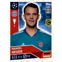 Sticker BAY3 - Manuel Neuer - Captain - FC Bayern...