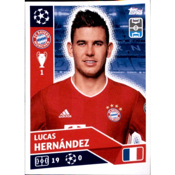 Sticker BAY9 - Lucas Hernandez - FC Bayern München