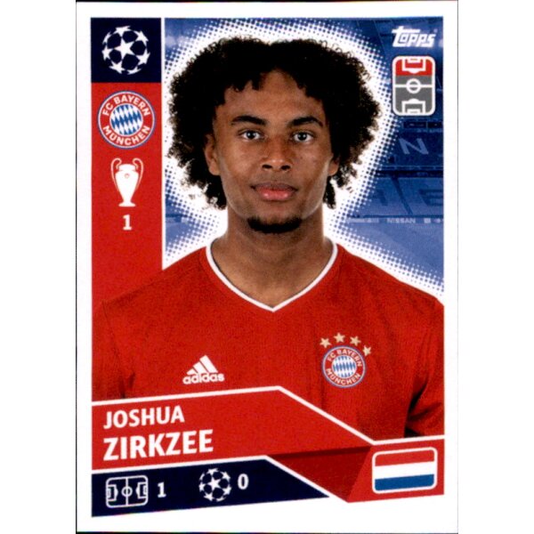 Sticker BAY13 - Joshua Zirkzee - FC Bayern München