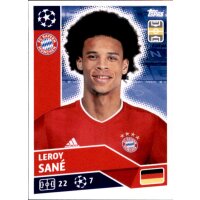 Sticker BAY14 - Leroy Sane - FC Bayern München