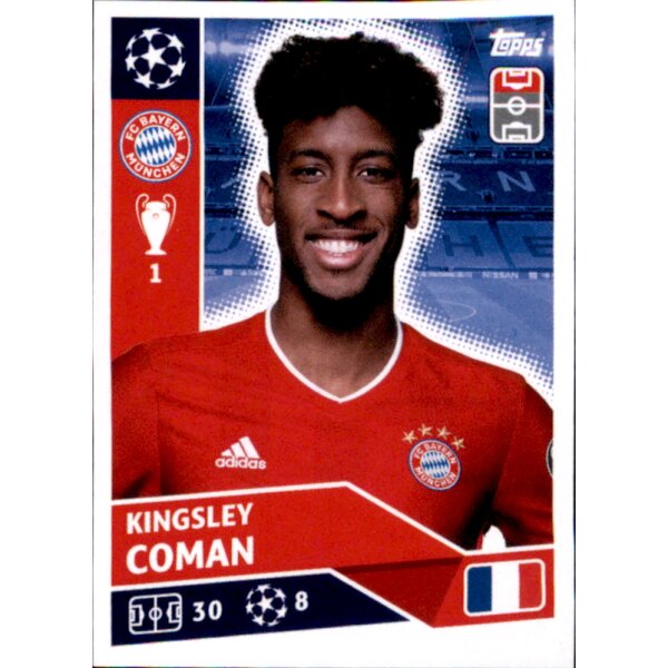 Sticker BAY15 - Kingsley Coman - FC Bayern München