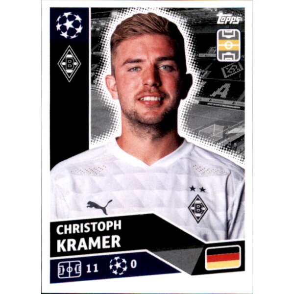 Sticker BMG9 - Christoph Kramer - Borussia Mönchengladbach