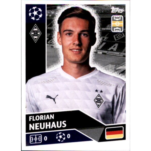 Sticker BMG13 - Florian Neuhaus - Borussia Mönchengladbach