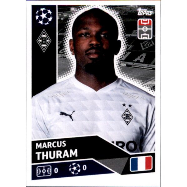 Sticker BMG18 - Marcus Thuram - Borussia Mönchengladbach