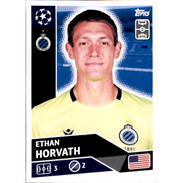 Sticker BRU3 - Ethan Horvath - Club Brugge KV