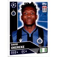 Sticker BRU18 - David Okereke - Club Brugge KV