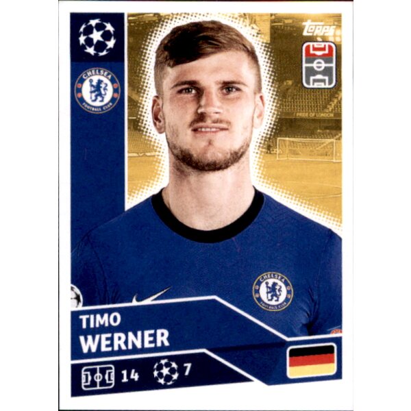 Sticker CHE15 - Timo Werner - Chelsea London