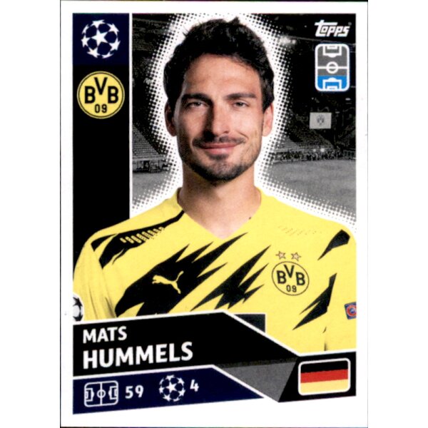 Sticker DOR5 - Mats Hummels - Borussia Dortmund