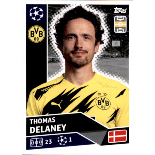 Sticker DOR12 - Thomas Delaney - Borussia Dortmund