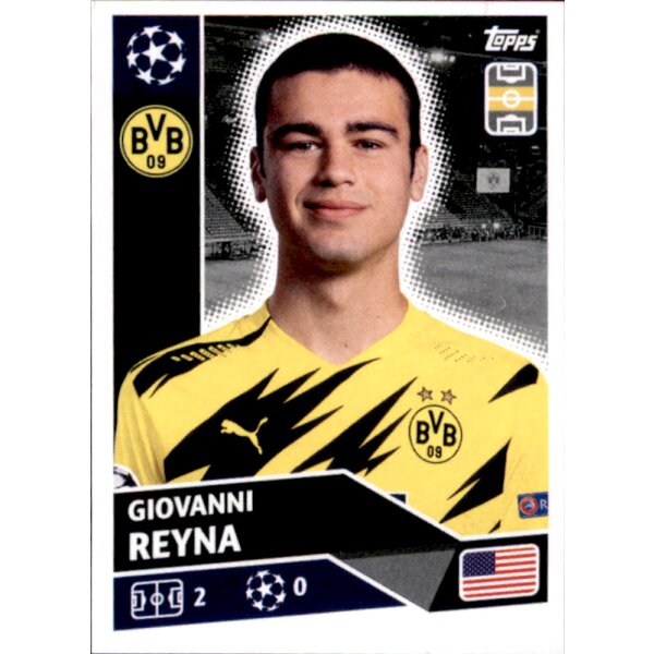 Sticker DOR13 - Giovanni Reyna - Borussia Dortmund