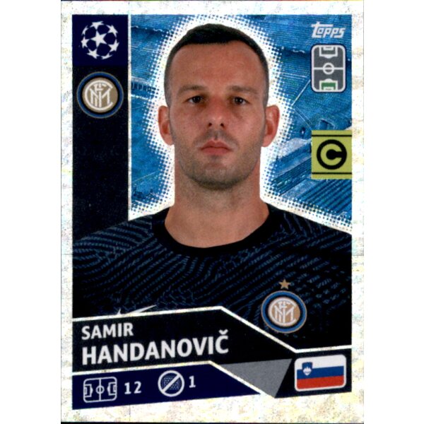 Sticker INT3 - Samir Handanovic - Captain - Inter Mailand