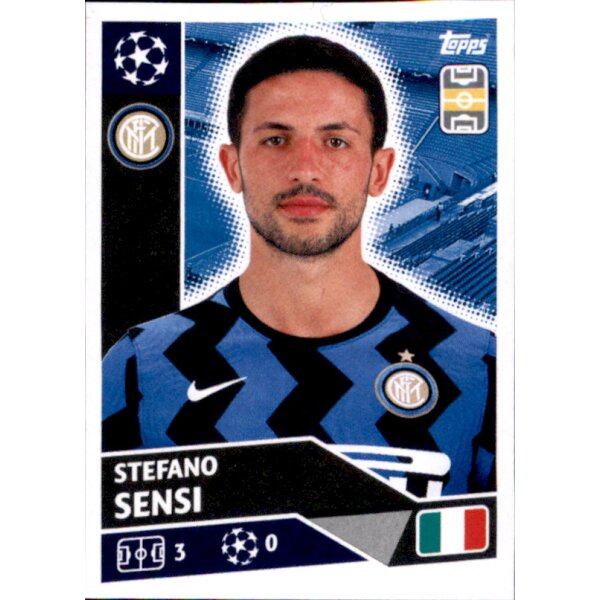 Sticker INT9 - Stefano Sensi - Inter Mailand