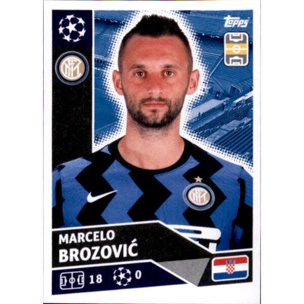 Sticker INT12 - Marcelo Brozovic - Inter Mailand