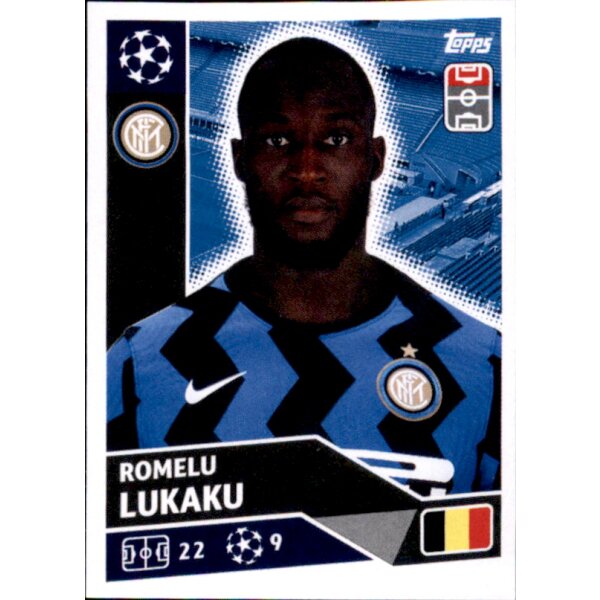 Sticker INT17 - Romeu Lukaku - Inter Mailand