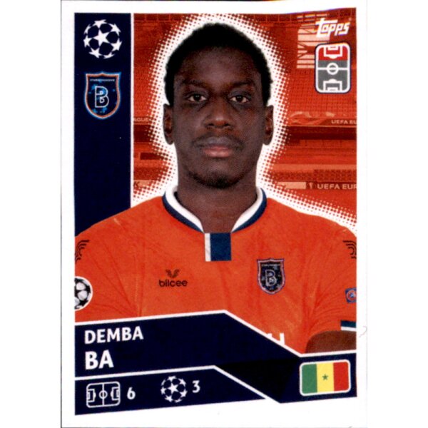 Sticker IST17 - Demba BA - Istanbul Basaksehir FK