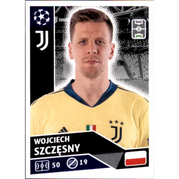 Sticker JUV3 - Wojciech Szczesny - Juventus Turin