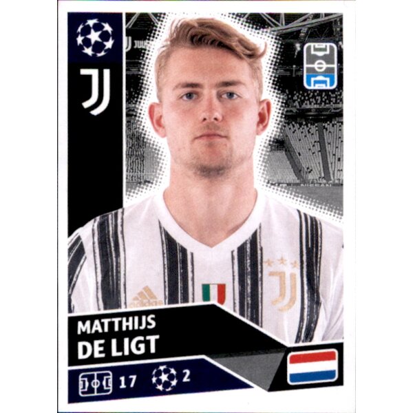 Sticker JUV5 - Mathijs De Ligt - Juventus Turin