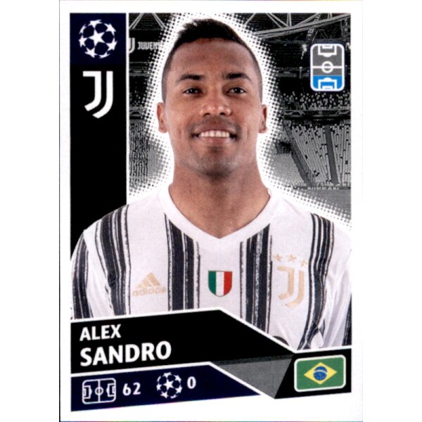 Sticker JUV6 - Alex Sandro - Juventus Turin