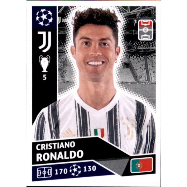 Sticker JUV18 - Cristiano Ronaldo - Juventus Turin