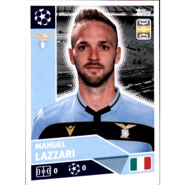 Sticker LAZ11 - Manuel Lazzari - SS Lazio