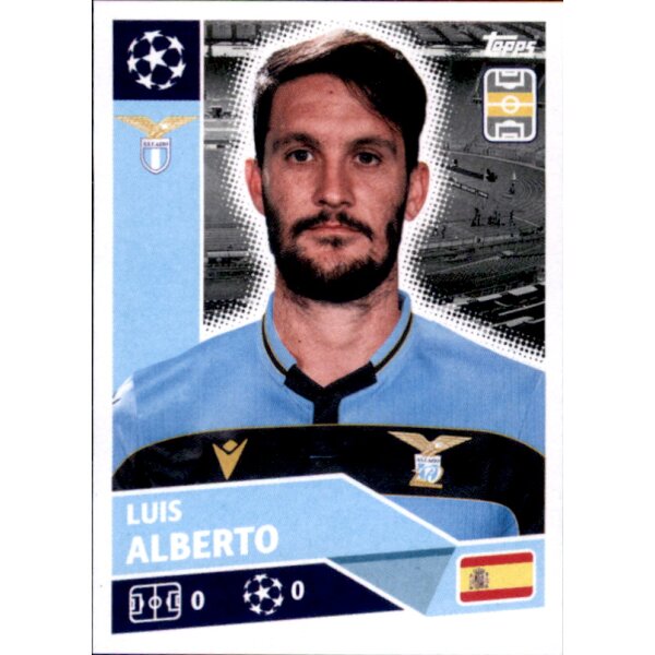 Sticker LAZ14 - Luis Alberto - SS Lazio