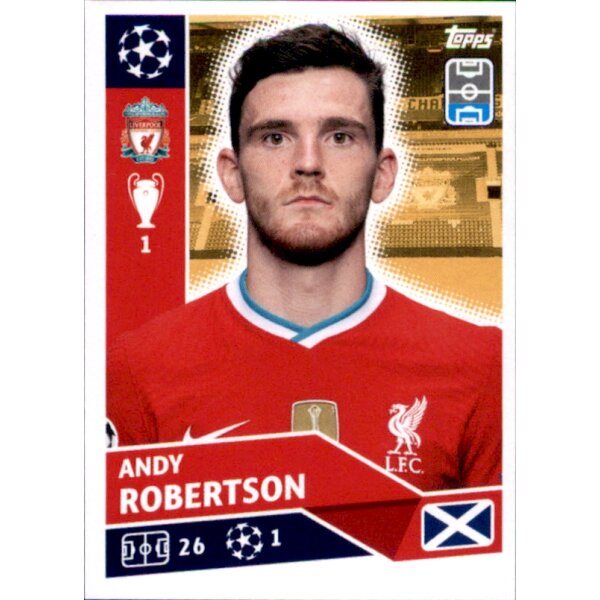 Sticker LIV7 - Andy Robertson - FC Liverpool